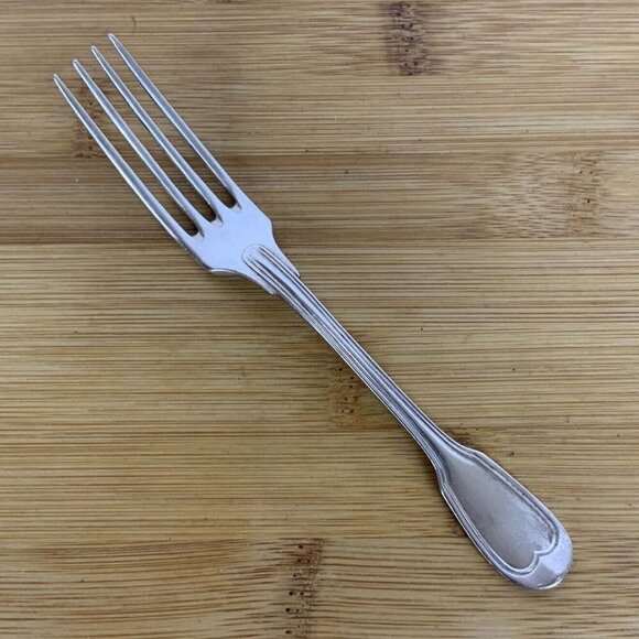 Christofle France Chinon Youth Child Fork 5.75 in Silverplate Antique 1862 - Picture 1 of 4